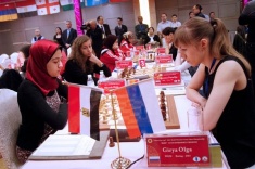На женском чемпионате мира сборная России с сухим счетом обыграла Египет