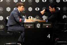 Сергей Карякин победил Хикару Накамуру во втором туре турнира претендентов