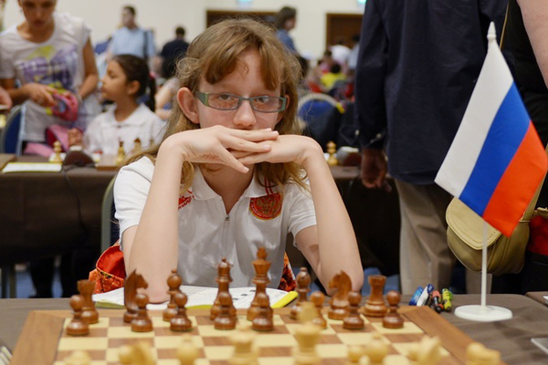 Александра Оболенцева - рейтинг-фаворит в группе девочек до 13 лет (фото Е. Волковой)