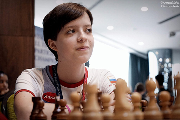 Александра Мальцевская (Фото: Амрута Мокал/ChessBase India)