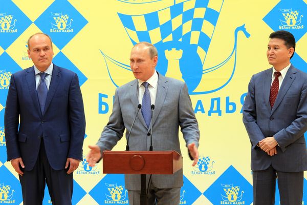 Владимир Путин: Программа «Шахматы в школе» приносит заметные результаты (фото В. Барского)