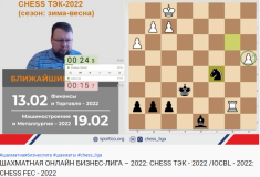 Завершился шахматный онлайн-турнир CHESS ТЭК - 2022