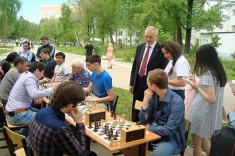 75-летие Самарского университета отметили шахматным турниром