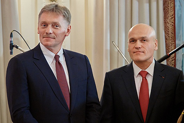 Dmitry Peskov and Andrey Filatov (photo by Pavel Iovik)