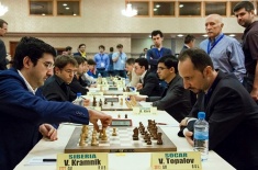 Kramnik beats Topalov, as Siberia beats SOCAR