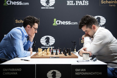 Ian Nepomniachtchi and Fabiano Caruana Make Draw at FIDE Candidates Tournament
