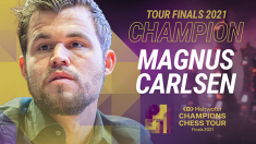 Магнус Карлсен - победитель серии Meltwater Champions Chess Tour