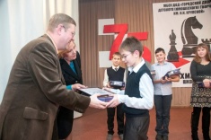 Шахматная школа Новокузнецка отметила 75-летие