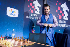 Ian Nepomniachtchi Takes Lead at Croatia Grand Chess Tour Event 