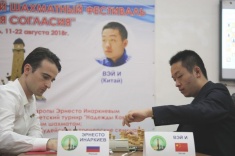 Sixth Game of Ernesto Inarkiev vs. Wei Yi Match Drawn