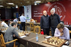 Gennady Timchenko Visits Russian Club Championship