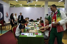 Russia Remains Third at the U16 Olympiad