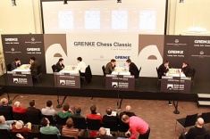 Первый тур Grenke Chess Classic начался мирно