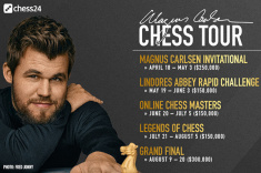 Магнус Карлсен запускает шахматный онлайн-тур