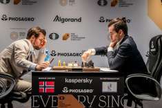 Game Two of Carlsen vs Nepomniachtchi Match Drawn