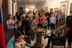 В ростовской картинной галерее прошел массовый турнир для детей