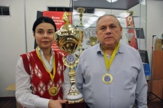 Эльмира Мирзоева и Евгений Драгомарецкий вновь первенствовали в "Останкино"