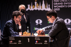 Caruana and Howell Catch Up With Firouzja at Grand Swiss
