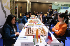 Russian Women's Team Beats India in Round 4 of World Team Championships