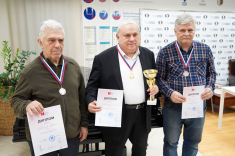 Евгений Драгомарецкий выиграл чемпионат Москвы по рапиду среди ветеранов