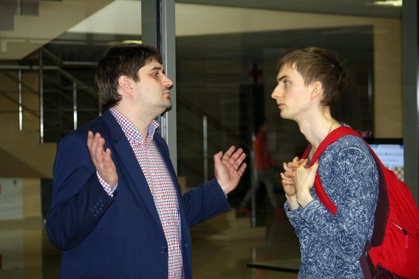 Pavel Ponkratov and Vadim Moiseenko
