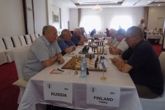 Russian Team 65+ Wins European Senior Championship With Two Rounds to Go 
