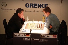 Аркадий Найдич на Grenke Chess Classic побеждает чемпиона мира