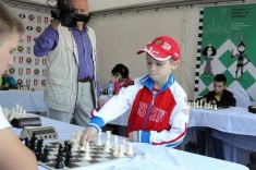 На Красной площади работает шахматная площадка