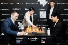 Second Round of FIDE Grand Prix Leg Starts in Moscow