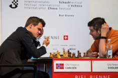 Magnus Carlsen and Shakhriyar Mamedyarov Lead in Biel 