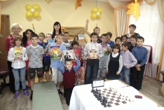 В тольяттинском детском доме "Ласточка" открылся шахматный кружок