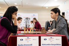 Aleksandra Goryachkina and Harika Dronavalli Maintain Leadership at FIDE Women's Grand Prix Leg