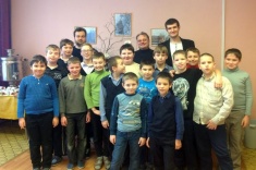 Представители РШФ провели турнир для учащихся 45-го интерната Москвы