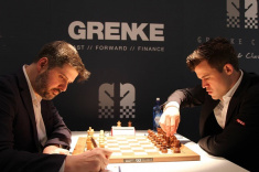 Magnus Carlsen Keeps Leading the Race at GRENKE Chess Classic 