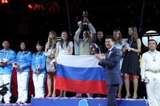 Женская сборная России аккредитована на Олимпиаду