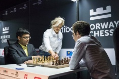 Четверо лидируют в супертурнире Altibox Norway Chess 