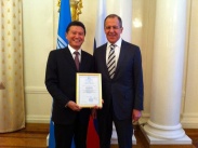 К. Н. Илюмжинов награжден медалью ЮНЕСКО