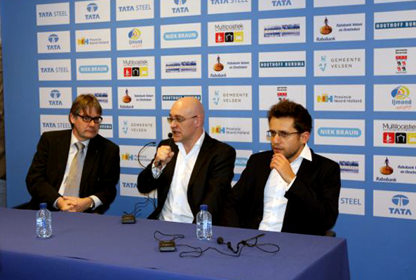 Левон Аронян на пресс-конференции по окончании турнира
