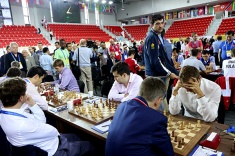 Russian Team Wins Match Against England in Round 10 of World Chess Olympiad in Batumi 