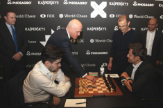 First Games of FIDE Grand Prix Leg Played in Moscow 