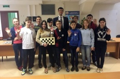 Благотворительный проект РШФ "Шахматы в детские дома" продолжает свою работу и в столице