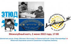 Шахматные школы Москвы, Волгограда, Екатеринбурга и Тюмени проведут товарищеский матч