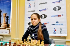 Анастасия Зезюлькина - единоличный лидер турнира "Е"