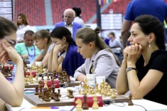 Russia Draws India in the Open Section