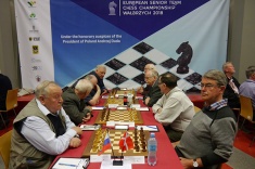 Russians Win European Senior Team Championship with 1 Round to Spare