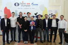 Сборной России по шахматам присуждена премия "Серебряная Лань"