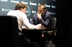 Гран-при ФИДЕ в Гамбурге: Вторая партия финала закончилась вничью