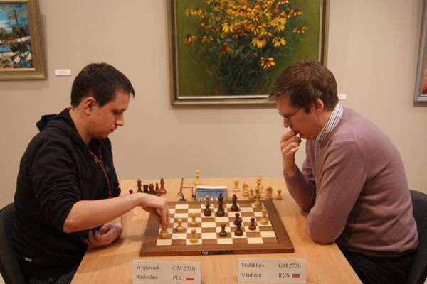 Схватка Радослава Войташека и Владимира Малахова оказалась одной из самых затяжных в турнире и закончилась вничью