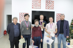 В Тюмени прошел Новогодний турнир членов сборных области по шахматам