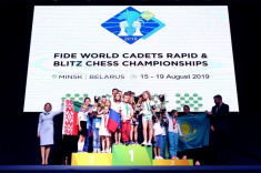 В Минске завершился чемпионат мира по блицу среди мальчиков и девочек до 8, 10 и 12 лет
